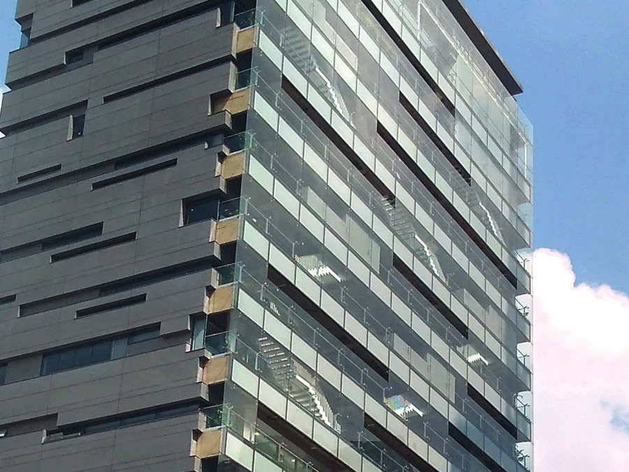 SESC Paulista – detalhe da fachada